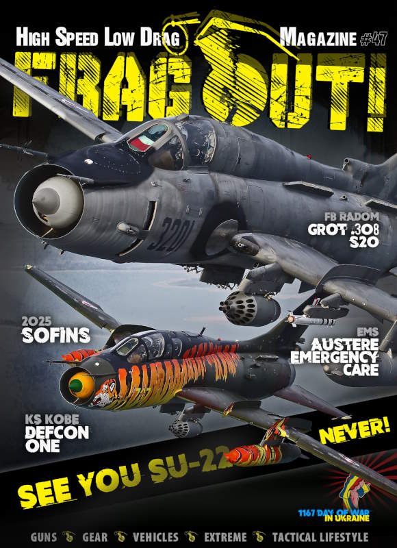 Current issue of Frag Out! Magazine